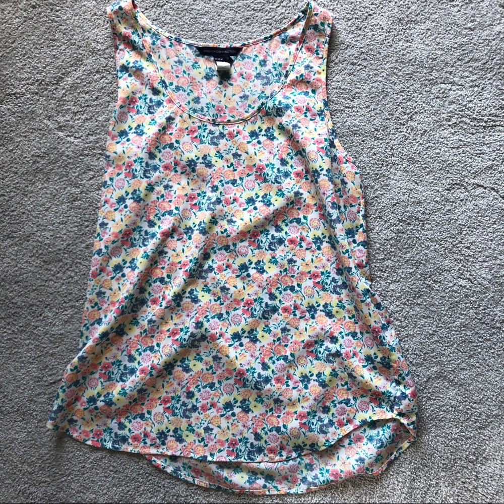 French Connection floral blouse